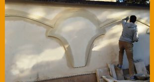 اجرای نما با ملات سیمان