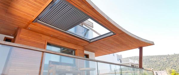 مزایای استفاده از سقف های شیشه ای متحرک